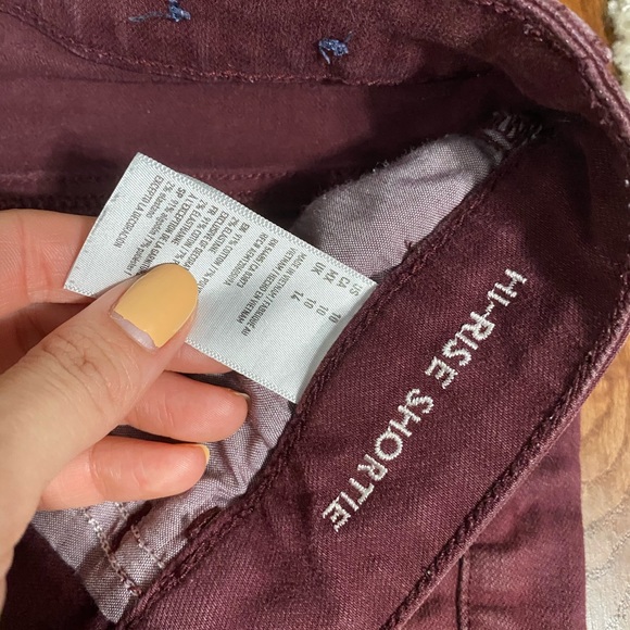 AE high rise denim shorts - Picture 3 of 4